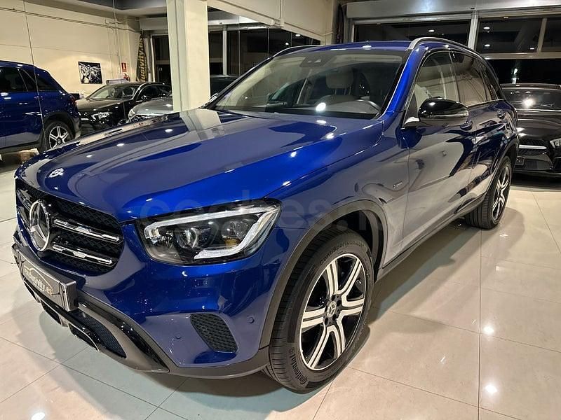 Usado Mercedes GLC300e 320 CV (235 kW) 2022 Azul SUV