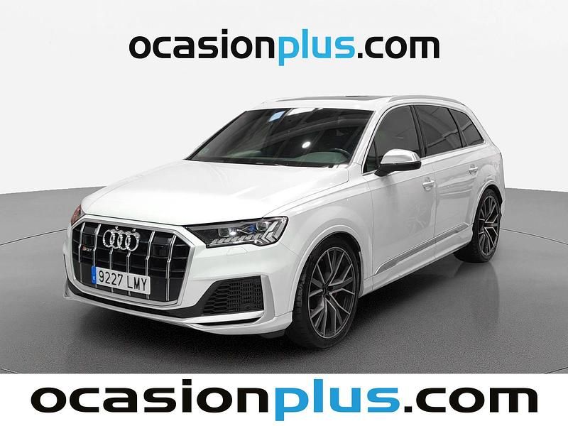 Blanco Usado 2021 Audi SQ7 SUV | 58.719 € - Imagen 1/4