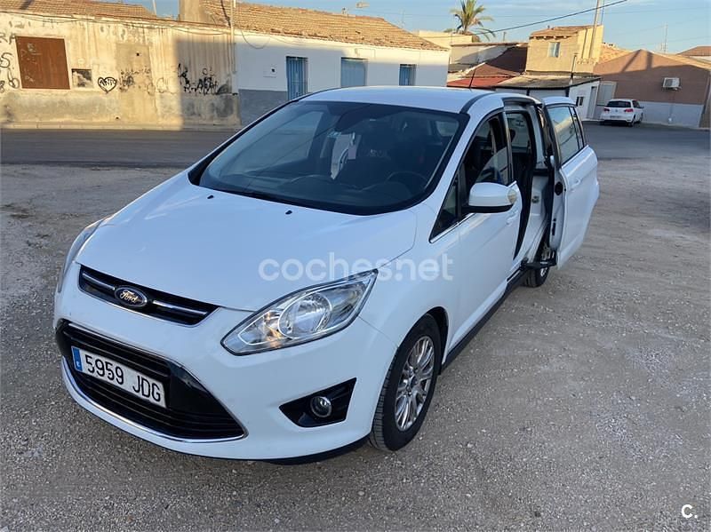 Blanco Usado 2015 Ford Grand C-Max Titanium Monovolumen | 8500 € (Super precio) - Imagen 1/4