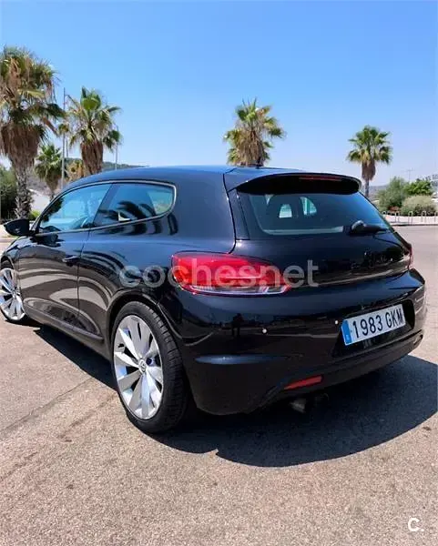 Usado VW Scirocco 200 CV (147 kW) 2009 Negro Coupe