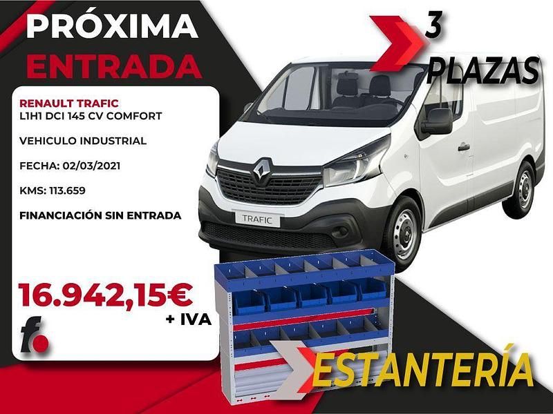 Usado Renault Trafic 145 CV (106 kW) 2021 Blanco Monovolumen