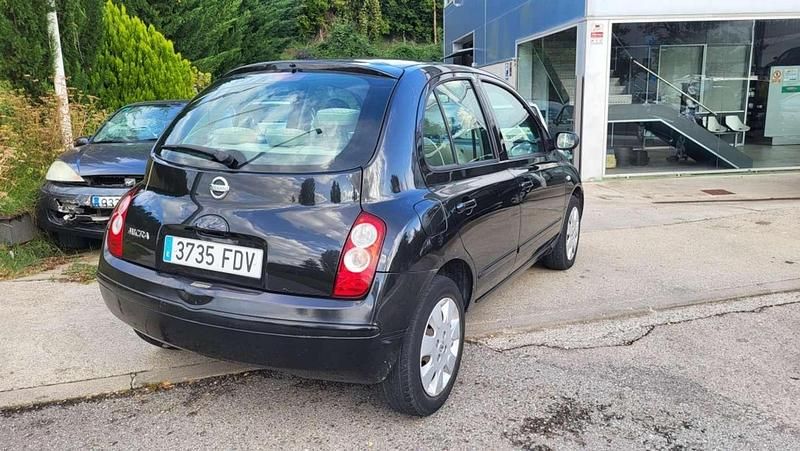 Negro Usado 2006 Nissan Micra Acenta Utilitario | 4950 € (Precio justo) - Imagen 1/4