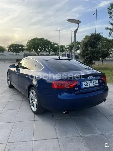 Usado Audi A5 Sportback 225 CV (165 kW) 2014 Azul Utilitario