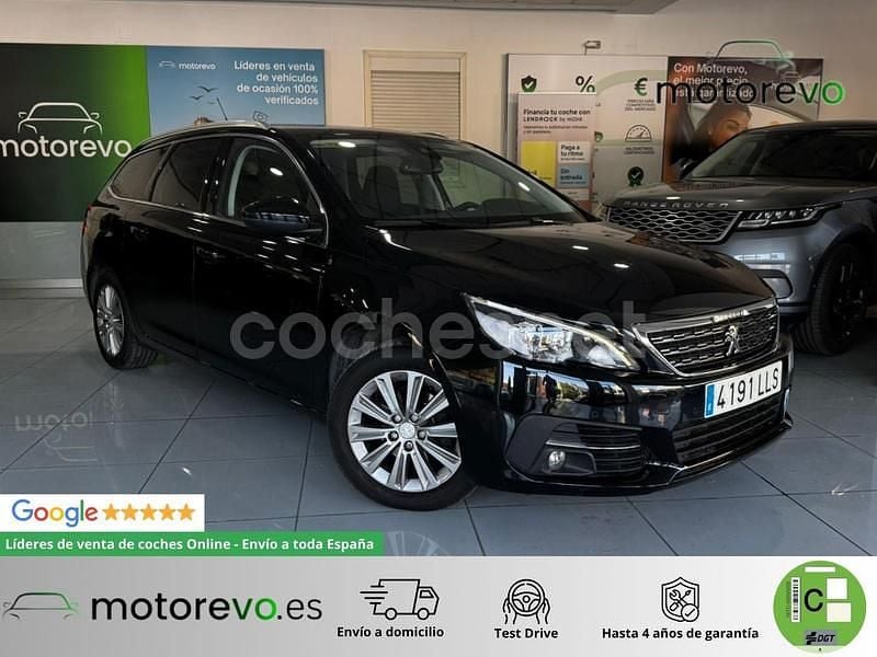 Negro Usado 2021 Peugeot 308 Active Familiar | 12.990 € (Precio justo) - Imagen 1/4