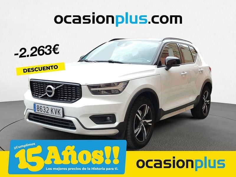 Blanco Usado 2019 Volvo XC40 R-Design SUV | 24.900 € (Precio justo) - Imagen 1/4