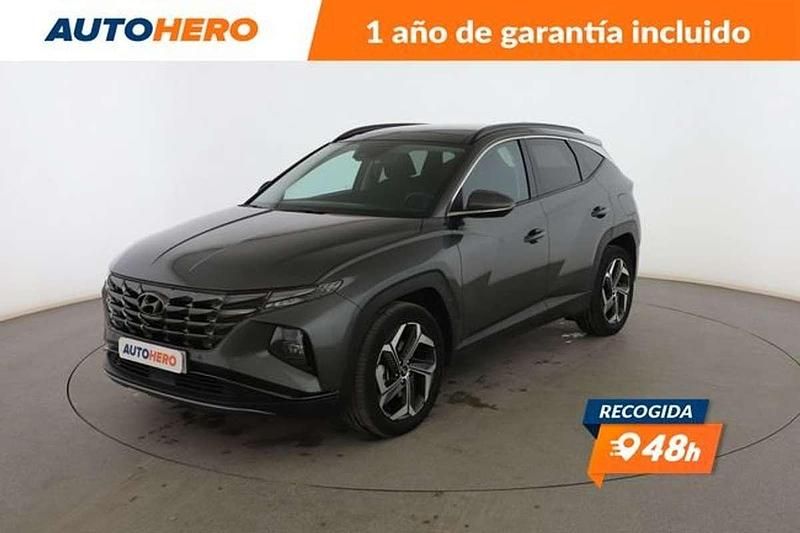Gris Usado 2021 Hyundai Tucson SUV | 26.951 € (Precio justo) - Imagen 1/3