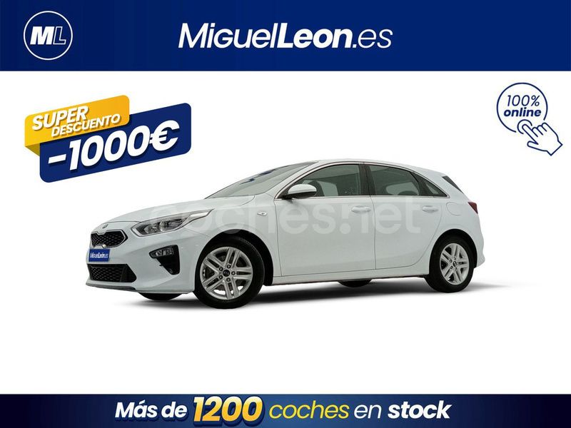 Blanco Usado 2021 Kia Ceed Berlina | 14.985 € (Precio justo) - Imagen 1/3