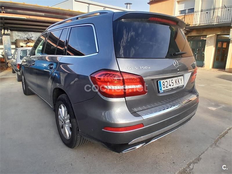 Usado Mercedes GLS350 258 CV (189 kW) 2018 Gris / plata SUV