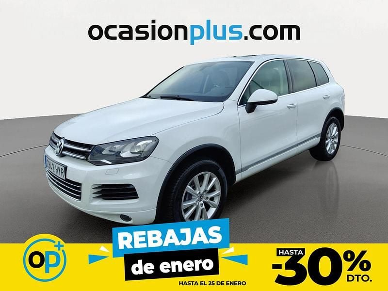 Blanco Usado 2014 VW Touareg SUV | 23.990 € (Un poco caro) - Imagen 1/4
