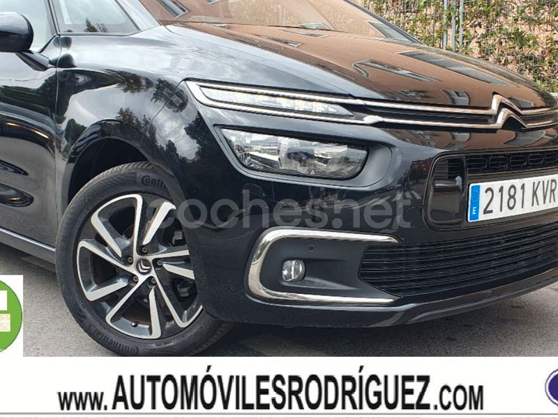Negro Usado 2019 Citroën C4 SpaceTourer PureTech Monovolumen | 13.900 € (Precio justo) - Imagen 1/4