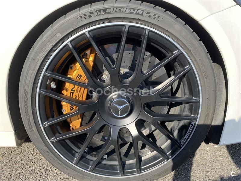 Usado Mercedes C63S AMG 510 CV (375 kW) 2017 Blanco Berlina