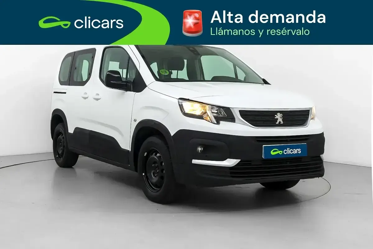 Usado Peugeot Rifter Business-Line 100 CV (73 kW) 2022 Blanco Monovolumen