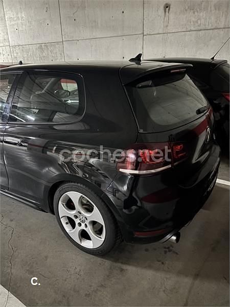 Usado VW Golf VI GTI 210 CV (154 kW) 2009 Negro Utilitario