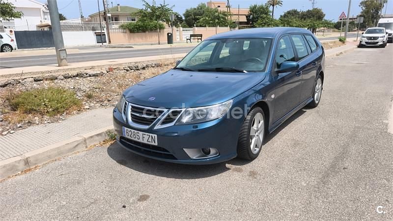 Azul Usado 2008 Saab 9-3 Vector Utilitario | 4700 € (Precio justo) - Imagen 1/4