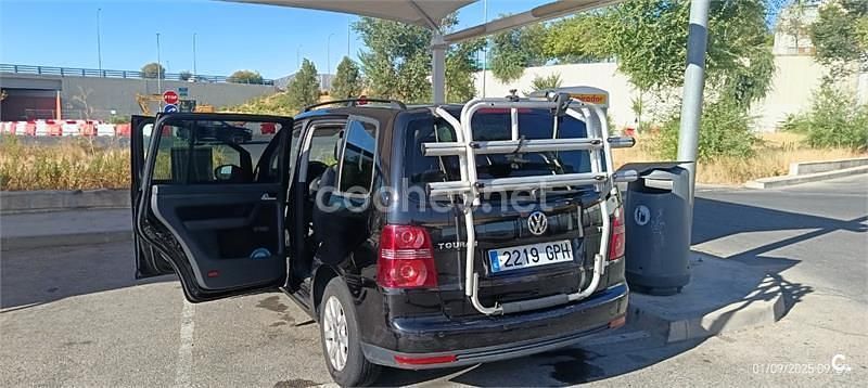 Negro Usado 2009 VW Touran Edition Monovolumen | 6500 € (Precio justo) - Imagen 1/4