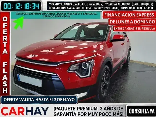 Begagnad Kia Niro 143 HK (105 kW) 2022 Röd SUV