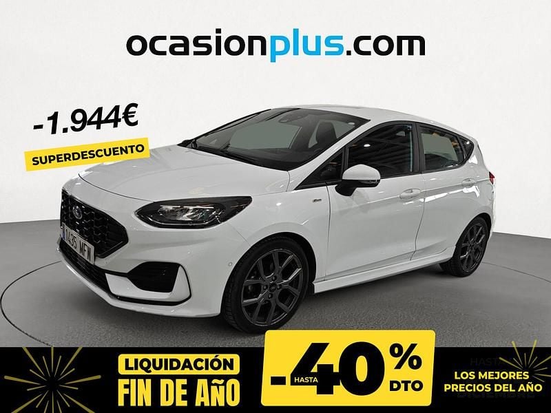 Blanco Usado 2023 Ford Fiesta ST-Line Utilitario | 12.990 € (Buen precio) - Imagen 1/4