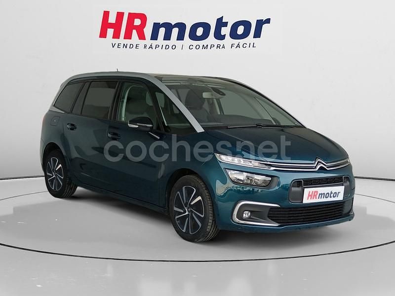 Azul Usado 2021 Citroën C4 SpaceTourer PureTech Monovolumen | 14.990 € (Un poco caro) - Imagen 1/4