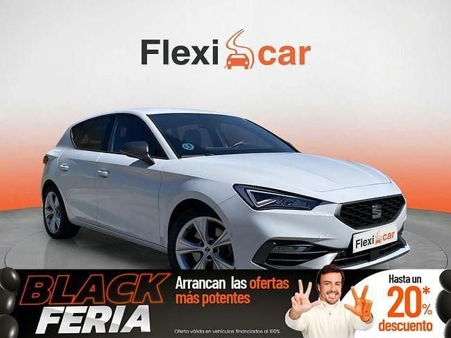 Blanco Usado 2021 Seat Leon FR Berlina | 22.490 € (Precio justo) - Imagen 1/4