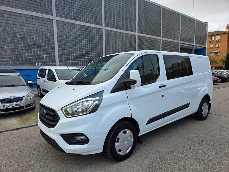 Blanco Usado 2018 Ford Transit Custom Trend Berlina | 18.900 € (Precio justo) - Imagen 1/4