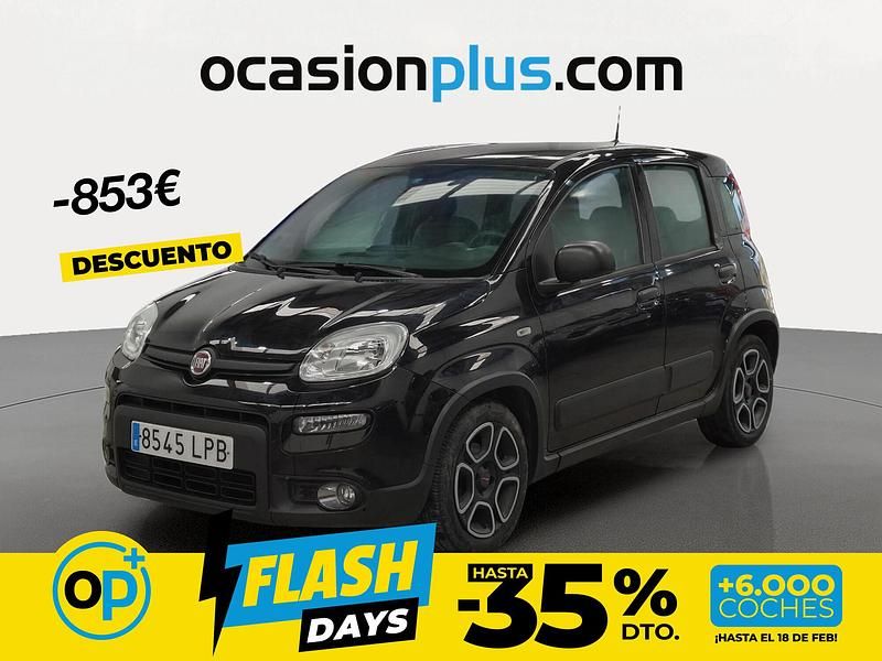Usado Fiat Panda City Life 70 CV (51 kW) 2021 Negro Berlina