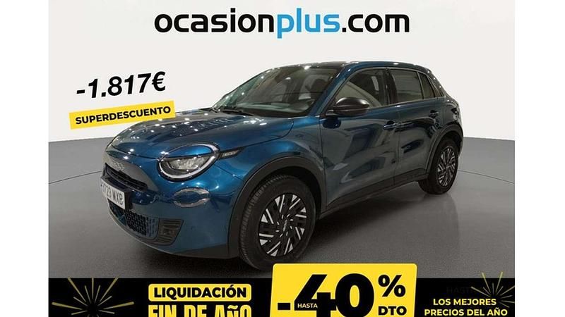 Azul Usado 2024 Fiat 600 SUV | 17.719 € (Precio justo) - Imagen 1/4