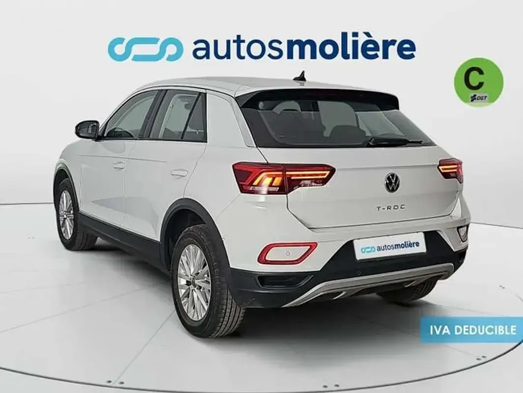 Usado VW T-Roc 116 CV (85 kW) 2024 Blanco SUV