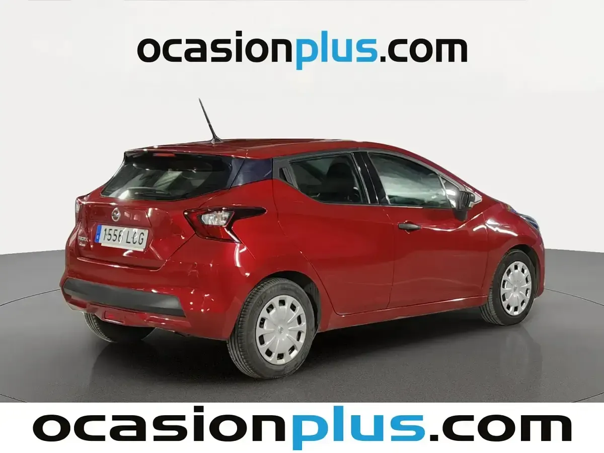 Usado Nissan Micra Visia 90 CV (66 kW) 2019 Rojo Utilitario