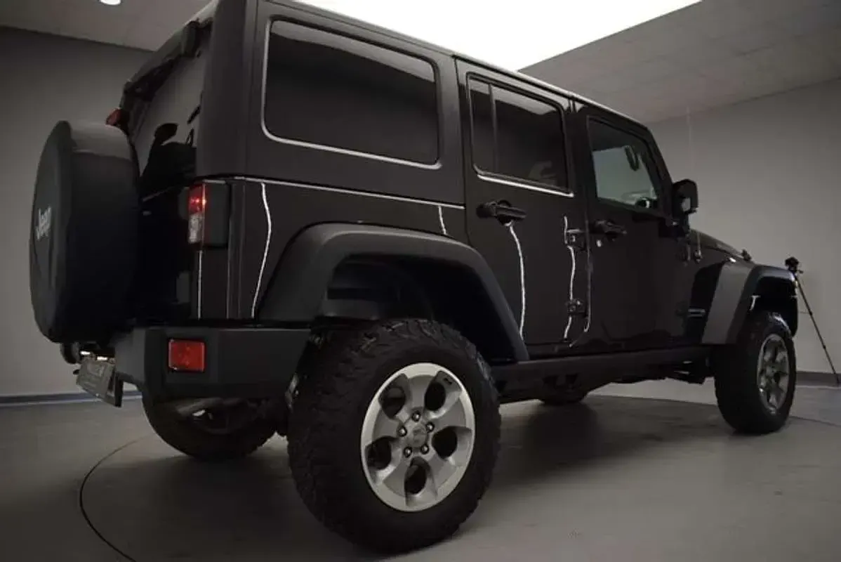 Usado Jeep Wrangler Rubicon 284 CV (208 kW) 2018 Negro SUV