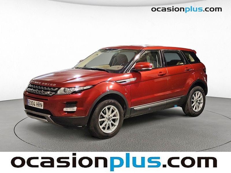 Rojo Usado 2013 Land Rover Range Rover evoque Pure SUV | 14.950 € (Buen precio) - Imagen 1/4