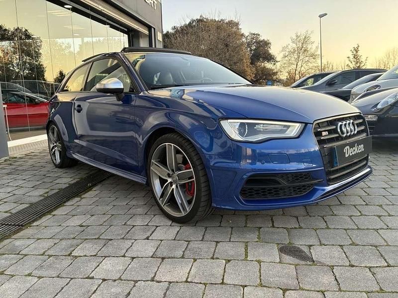 Usado Audi S3 Sportback S-Line 300 CV (220 kW) 2015 Azul Utilitario