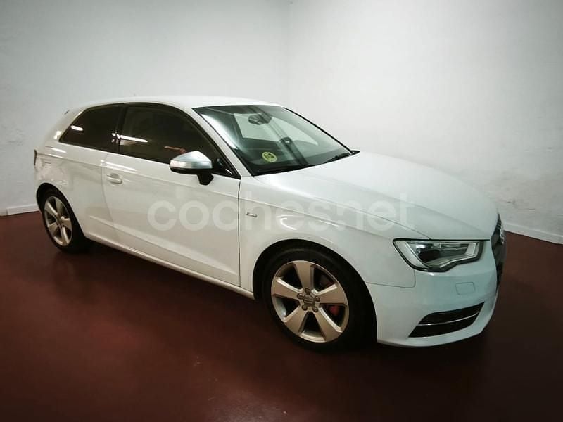 Usado Audi A3 S-Line 150 CV (110 kW) 2014 Blanco Berlina