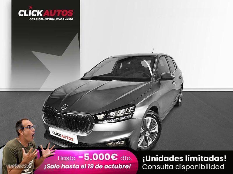 Gris Usado 2024 Skoda Fabia Sport Utilitario | 19.800 € (Un poco caro) - Imagen 1/4