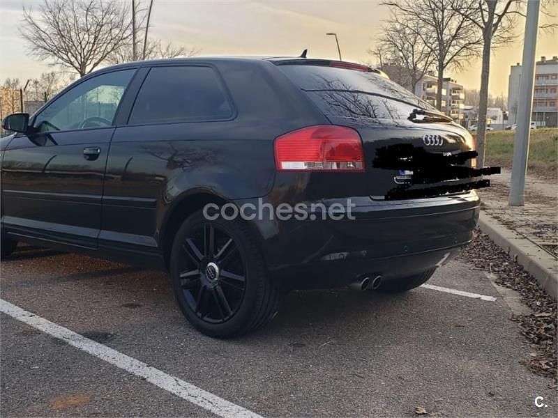 Käytetty Audi A3 Ambition 170 HP (125 kW) 2008 Musta Viistoperä