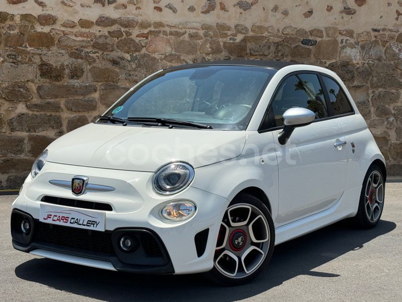 Blanco Usado 2021 Abarth 595C Turismo Descapotable | 18.900 € (Precio justo) - Imagen 1/4