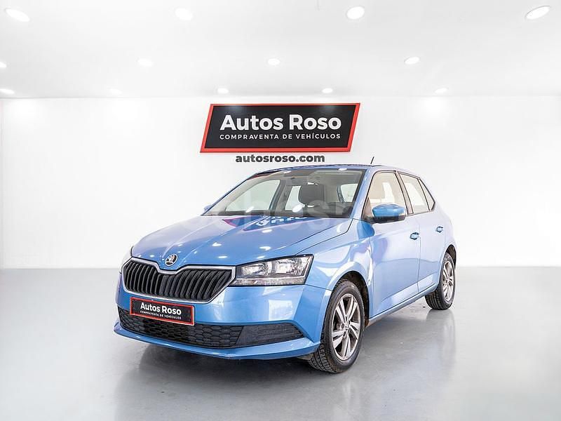 Azul Usado 2018 Skoda Fabia Active Berlina | 8990 € (Buen precio) - Imagen 1/4