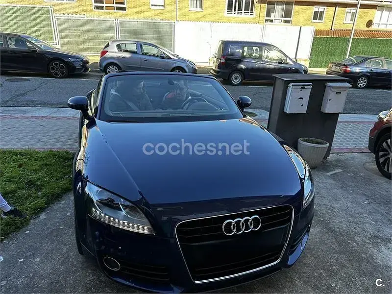 Usado Audi TT Roadster 211 CV (155 kW) 2012 Azul Descapotable
