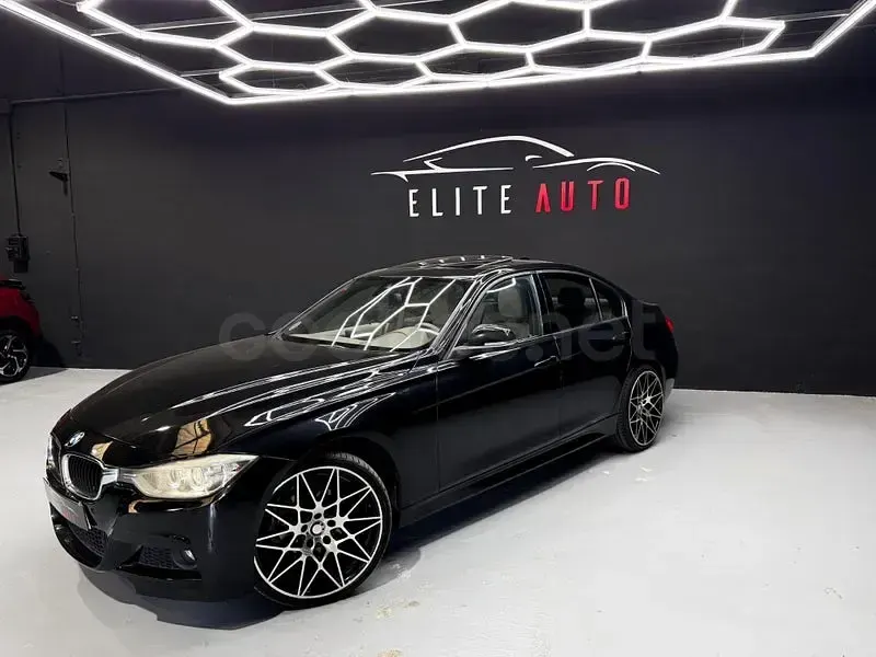 Usado BMW 318 143 CV (105 kW) 2012 Negro Berlina