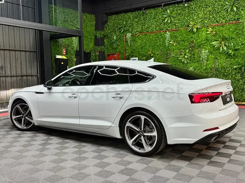 Usado Audi A5 Sportback S-Line 190 CV (139 kW) 2019 Blanco Utilitario