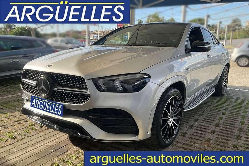 Plateado Usado 2021 Mercedes GLE350 AMG line Coupe | 73.500 € (Caro) - Imagen 1/4