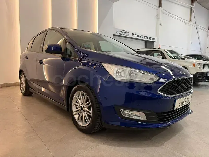 Usado Ford C-MAX Titanium 125 CV (91 kW) 2018 Azul Monovolumen