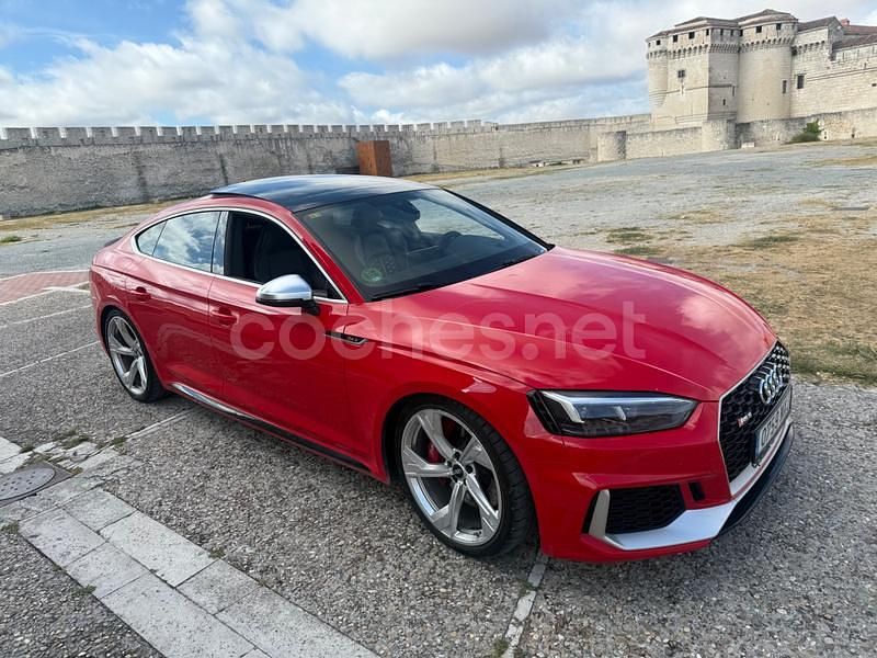 Usado Audi RS5 Sportback 450 CV (330 kW) 2020 Rojo Berlina