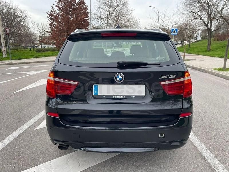 Usado BMW X3 184 CV (135 kW) 2012 Negro SUV
