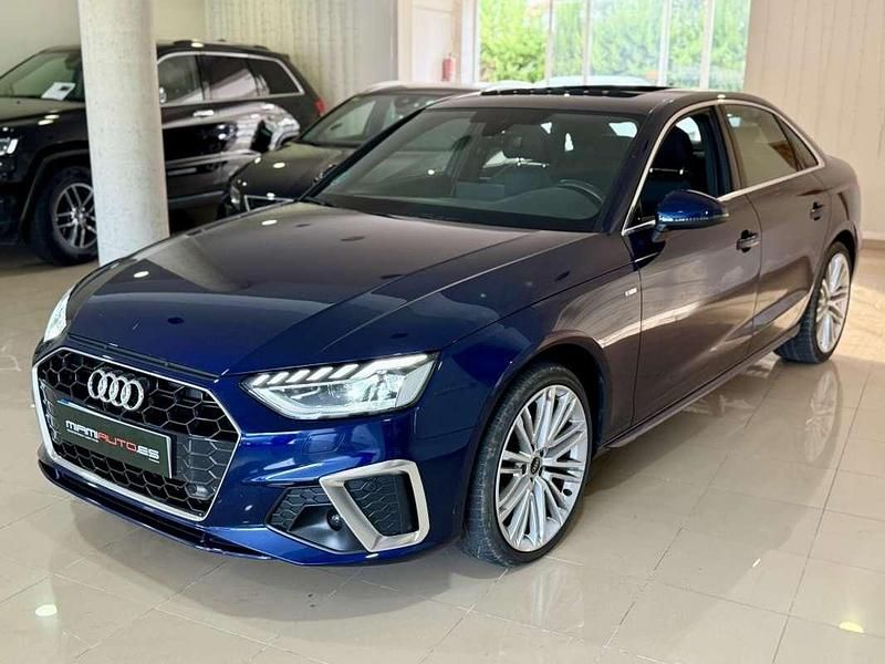 Azul Usado 2023 Audi A4 S-Line Berlina | 36.500 € (Precio justo) - Imagen 1/4