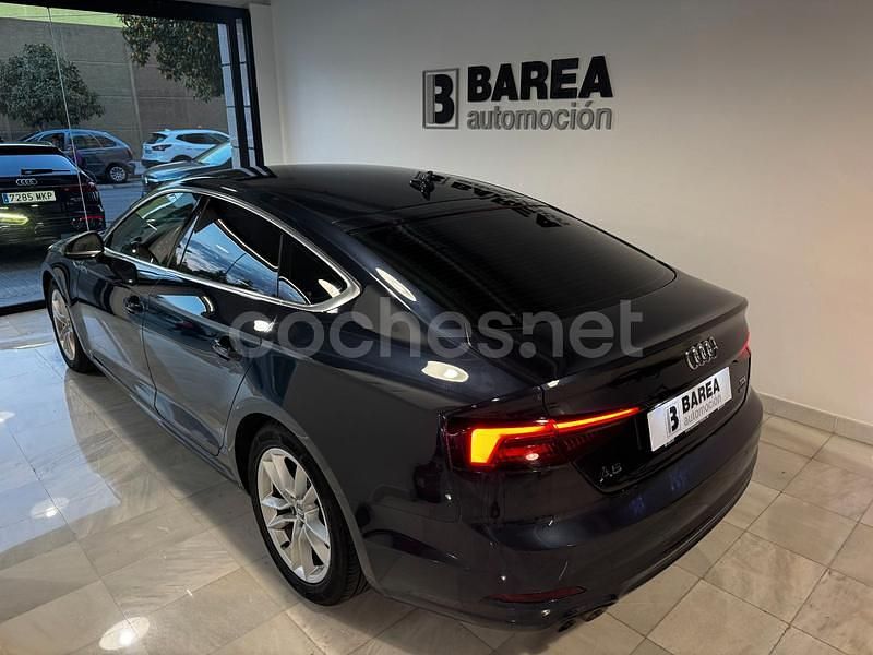 Usado Audi A5 Sportback 218 CV (160 kW) 2018 Azul Utilitario