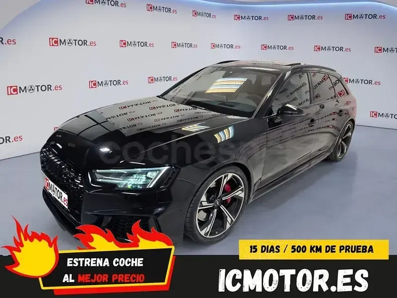 Usado Audi RS4 Premium 450 CV (330 kW) 2019 Negro Familiar