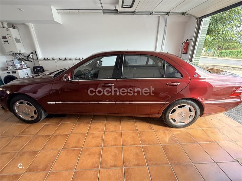Usado Mercedes S600L 367 CV (269 kW) 2003 Granate Berlina