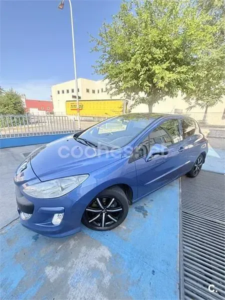 Usado Peugeot 308 Sport 110 CV (80 kW) 2010 Azul Berlina