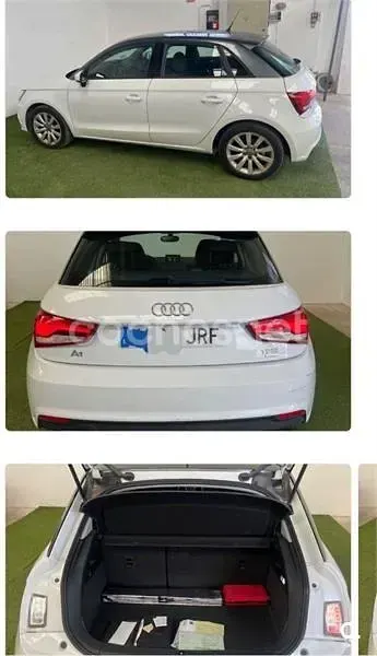 Usado Audi A1 Sportback 95 CV (69 kW) 2016 Blanco Utilitario