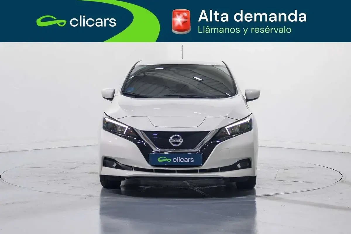 Usado Nissan Leaf Acenta 110 kW (150 CV) 2021 Blanco Utilitario